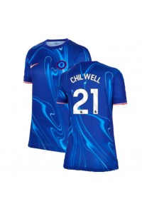 Chelsea Ben Chilwell #21 Voetbaltruitje Thuis tenue Dames 2024-25 Korte Mouw